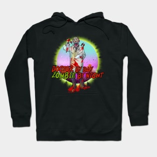 Zombie Healthcare Night Shift Doctor Hoodie